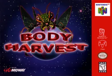 Body Harvest (USA) box cover front